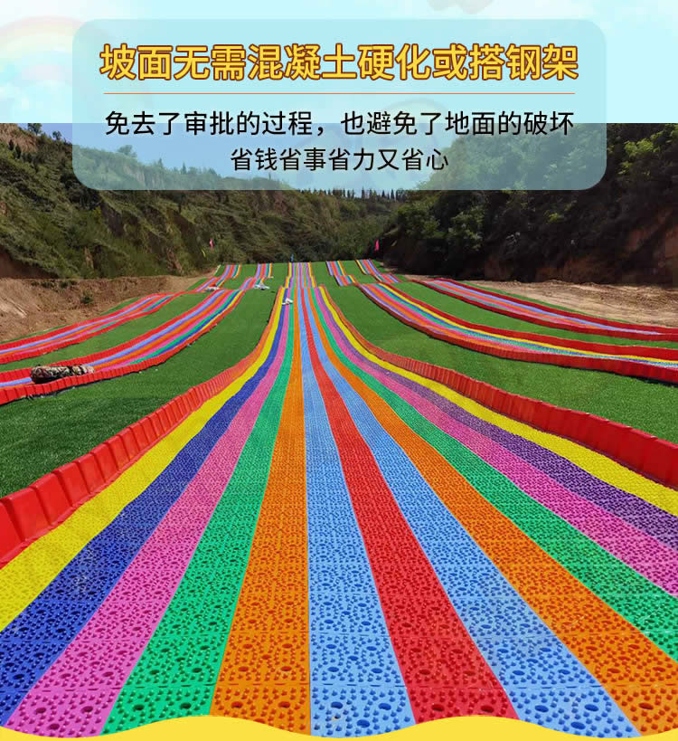 免基礎彩虹滑道