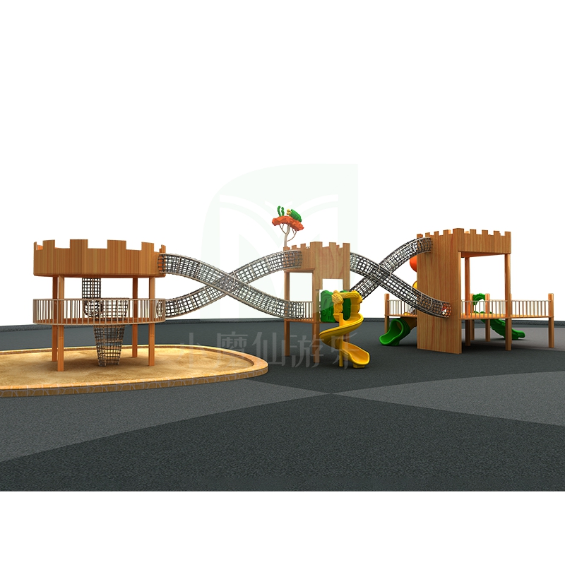 滑梯定制大型商場淘氣堡寶寶滑梯幼兒園兒童娛樂設(shè)備木制組合滑梯
